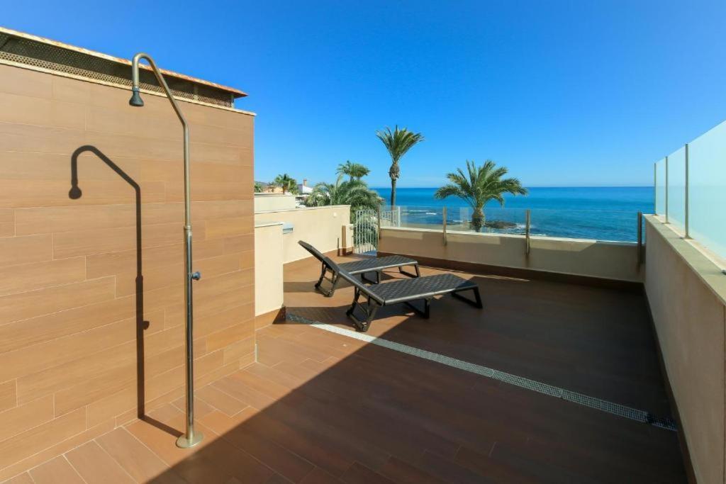Aticos Primera Linea Con Piscina Villaricos By Rent Me מראה חיצוני תמונה